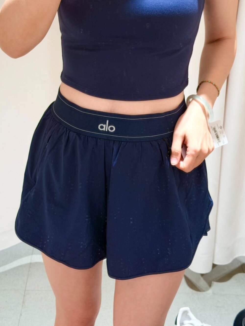 ALO Yoga Navy Blue🌊 Match Point Short  NWT | Lightweight Tennis Shorts😎